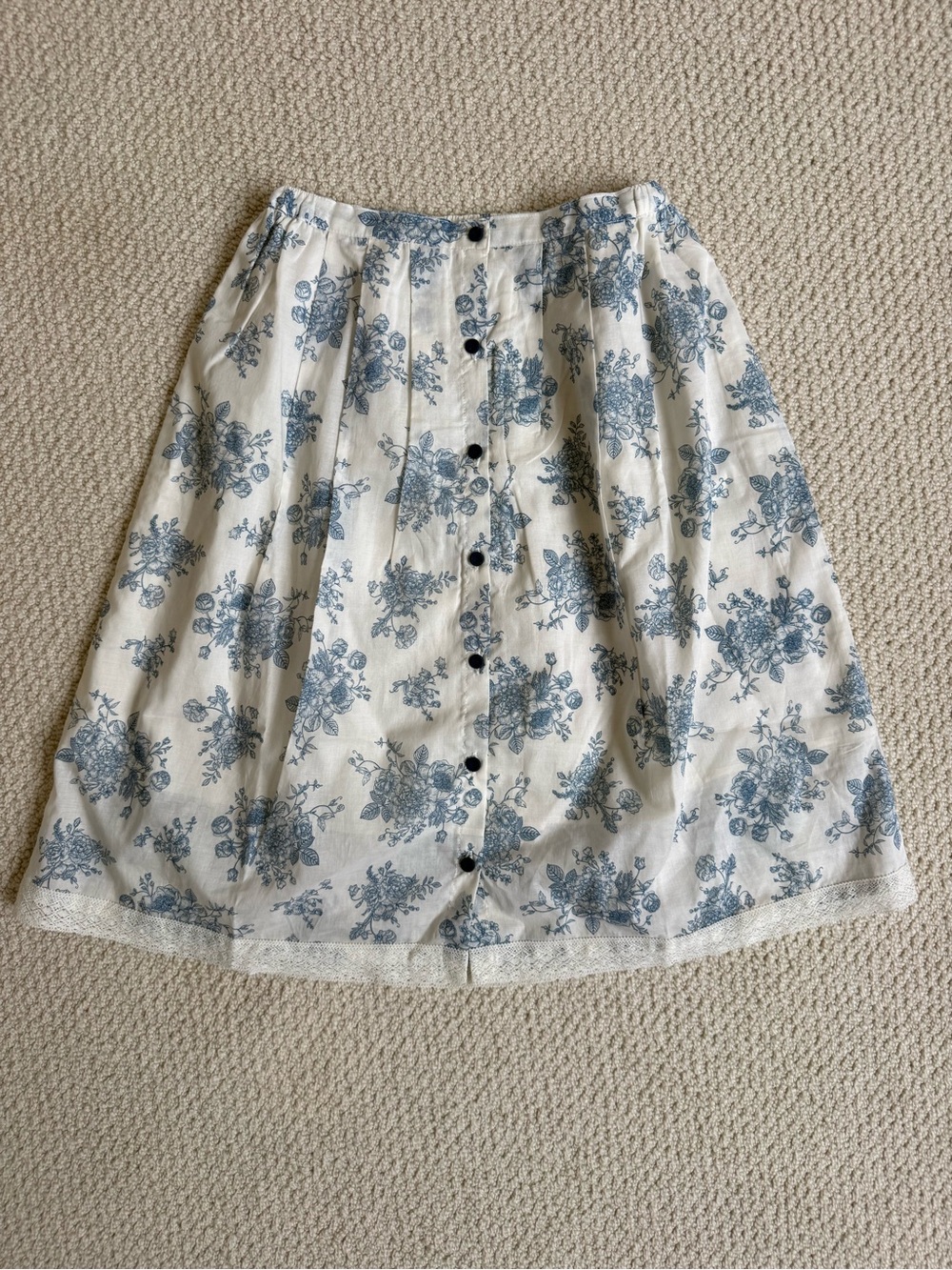 Louisella Girls’ Floral Midi Skirt - 8Y
